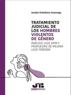 cover image of Tratamiento judicial de los hombres violentos de género